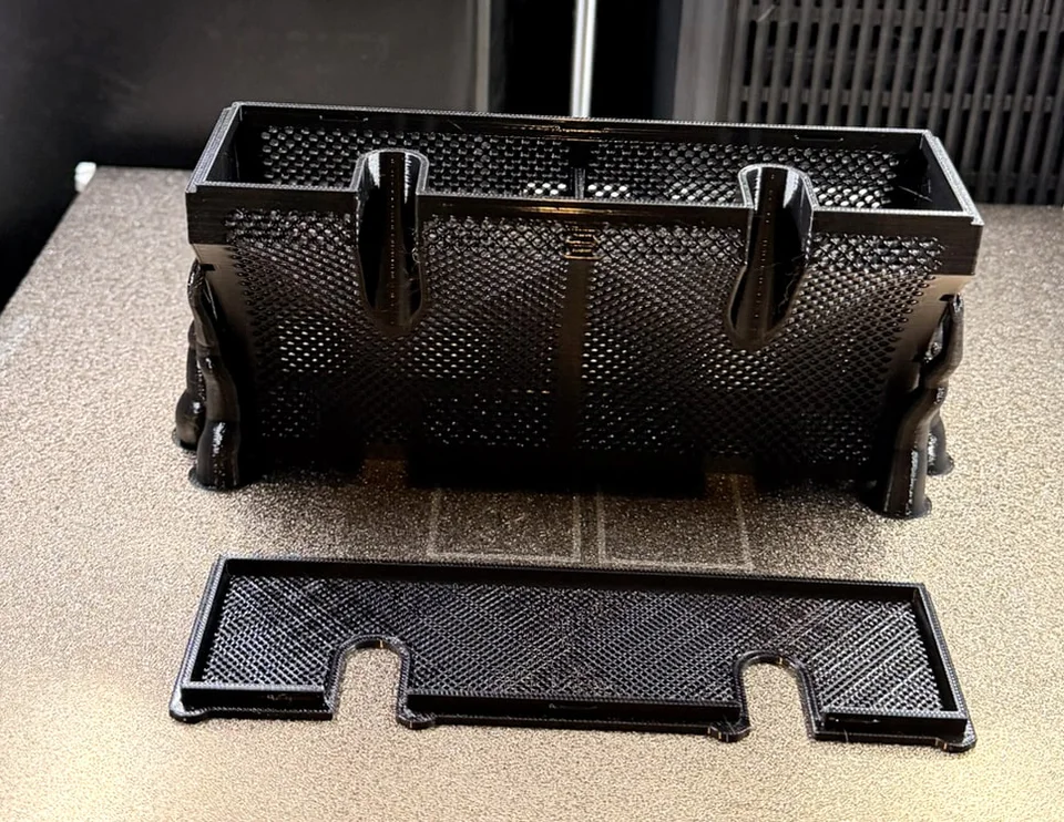 Caja perforada